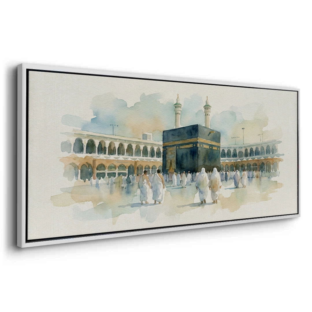 2Mecca Watercolor - Canvas