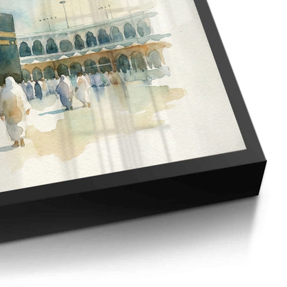 Mecca Watercolor - Fine Art