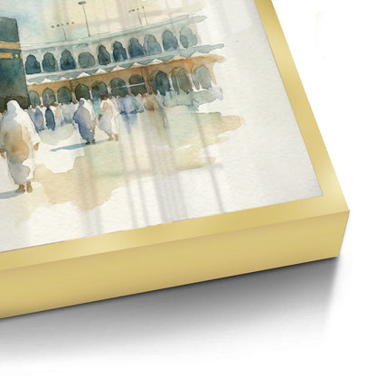Mecca Watercolor - Fine Art