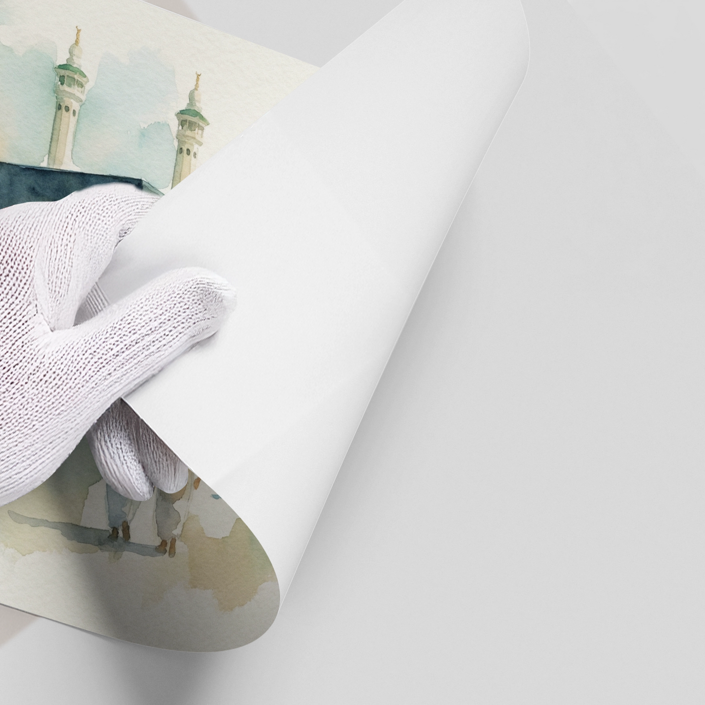 2Mecca Watercolor - Poster