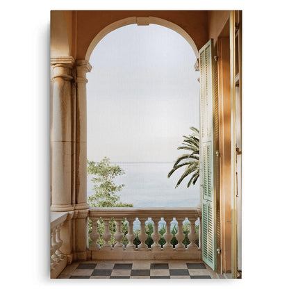 Mediterranean Archway - Canvas