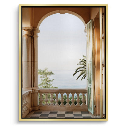 Mediterranean Archway - Canvas