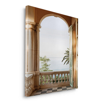 Mediterranean Archway - Canvas