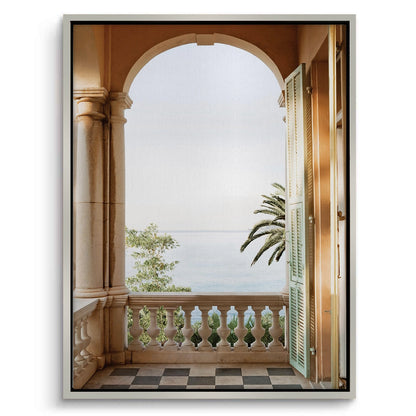 Mediterranean Archway - Canvas