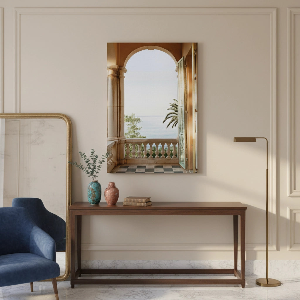 2Mediterranean Archway - Canvas