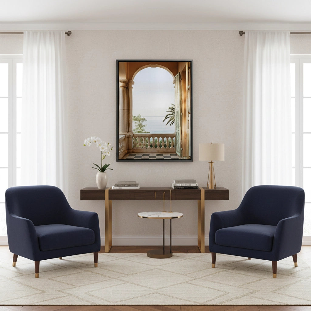 2Mediterranean Archway - Canvas