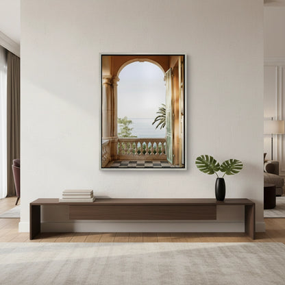 Mediterranean Archway - Canvas