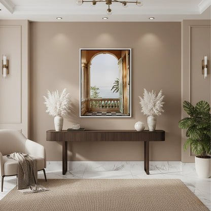 Mediterranean Archway - Canvas