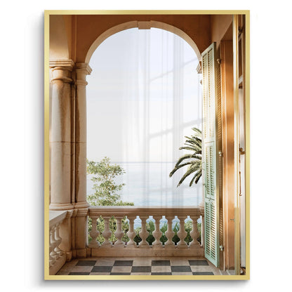 Mediterranean Archway - Fine Art