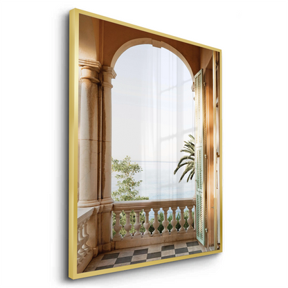 Mediterranean Archway - Fine Art