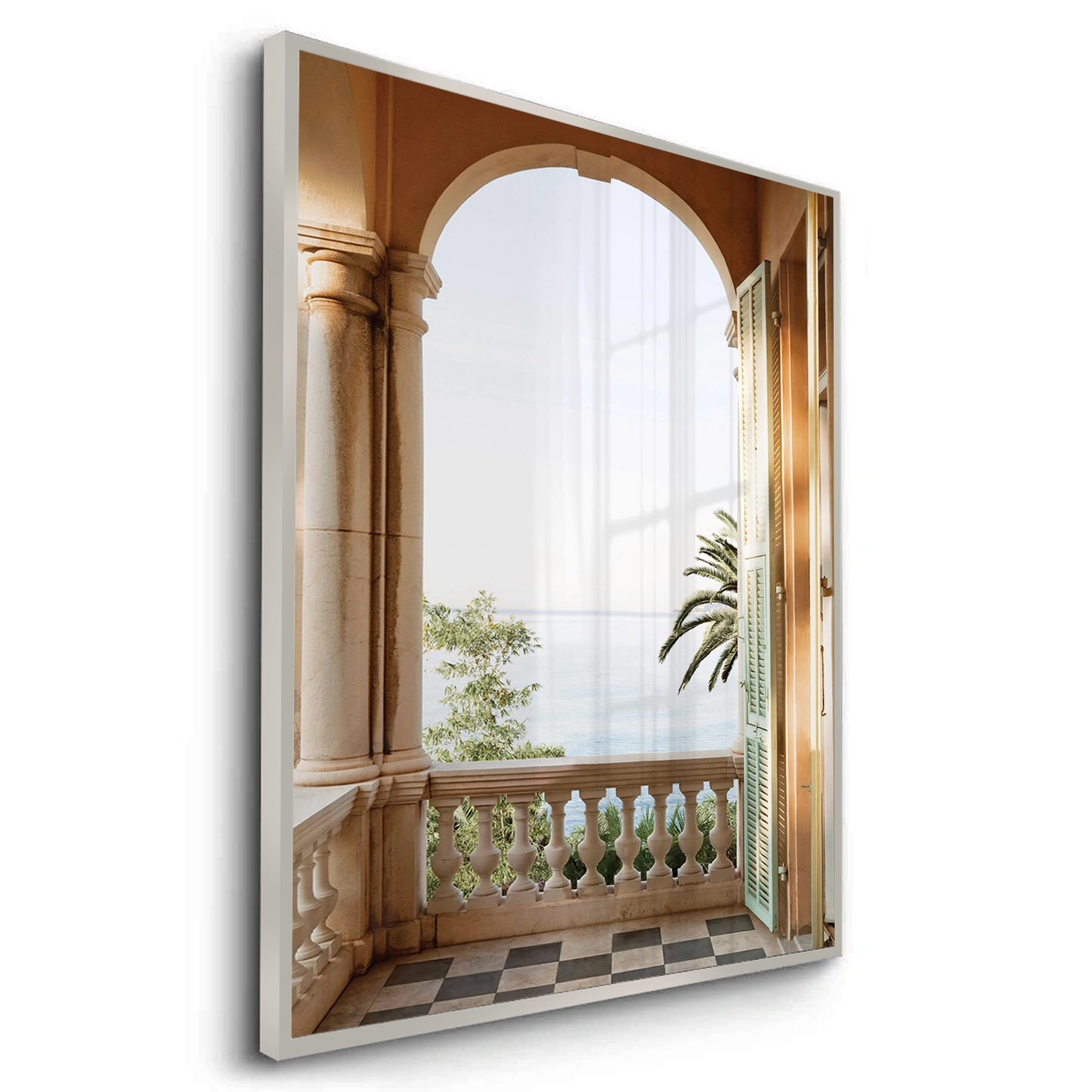 2Mediterranean Archway - Fine Art