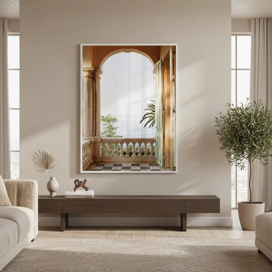 Mediterranean Archway - Fine Art