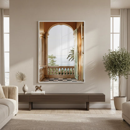 Mediterranean Archway - Fine Art