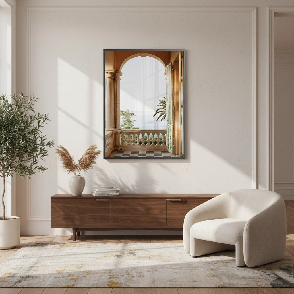 2Mediterranean Archway - Fine Art