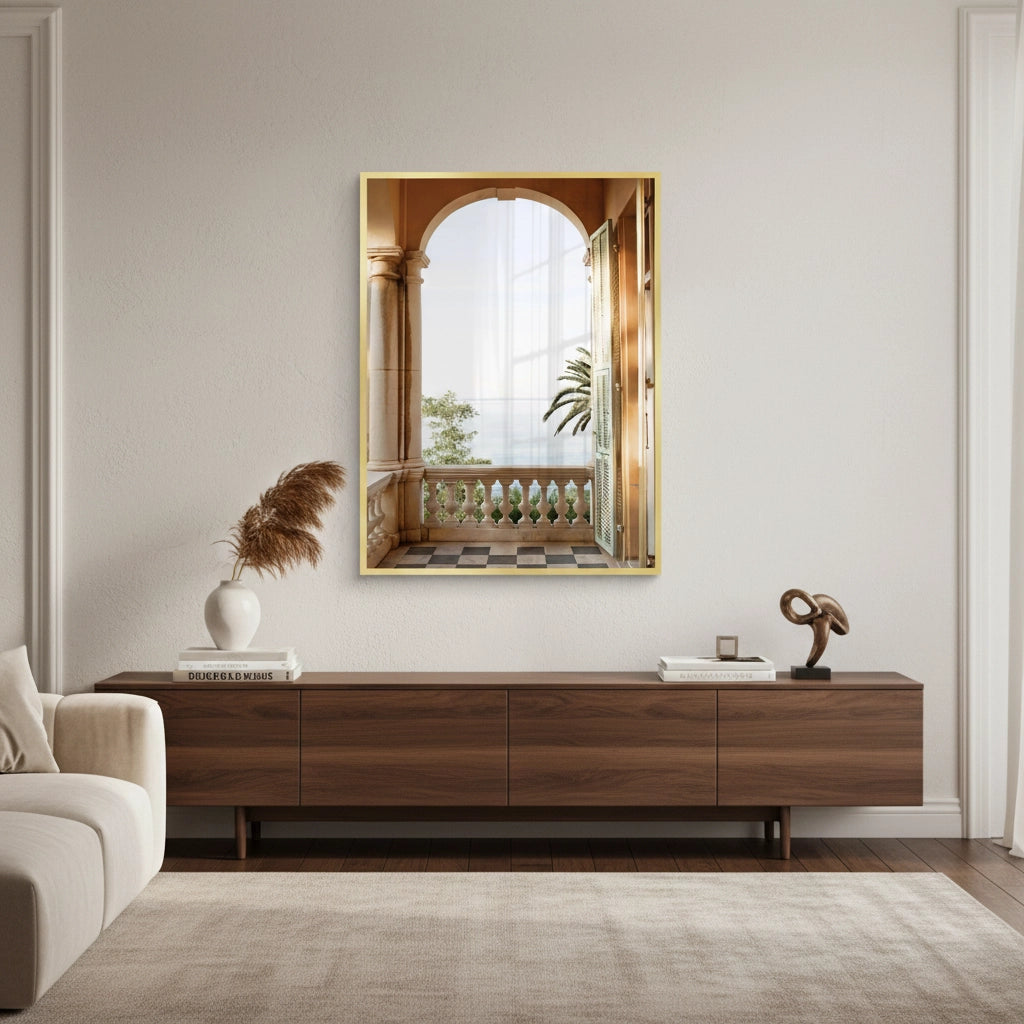 2Mediterranean Archway - Fine Art