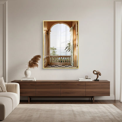 Mediterranean Archway - Fine Art