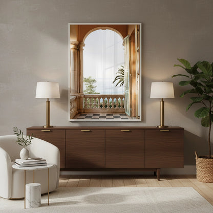 Mediterranean Archway - Fine Art