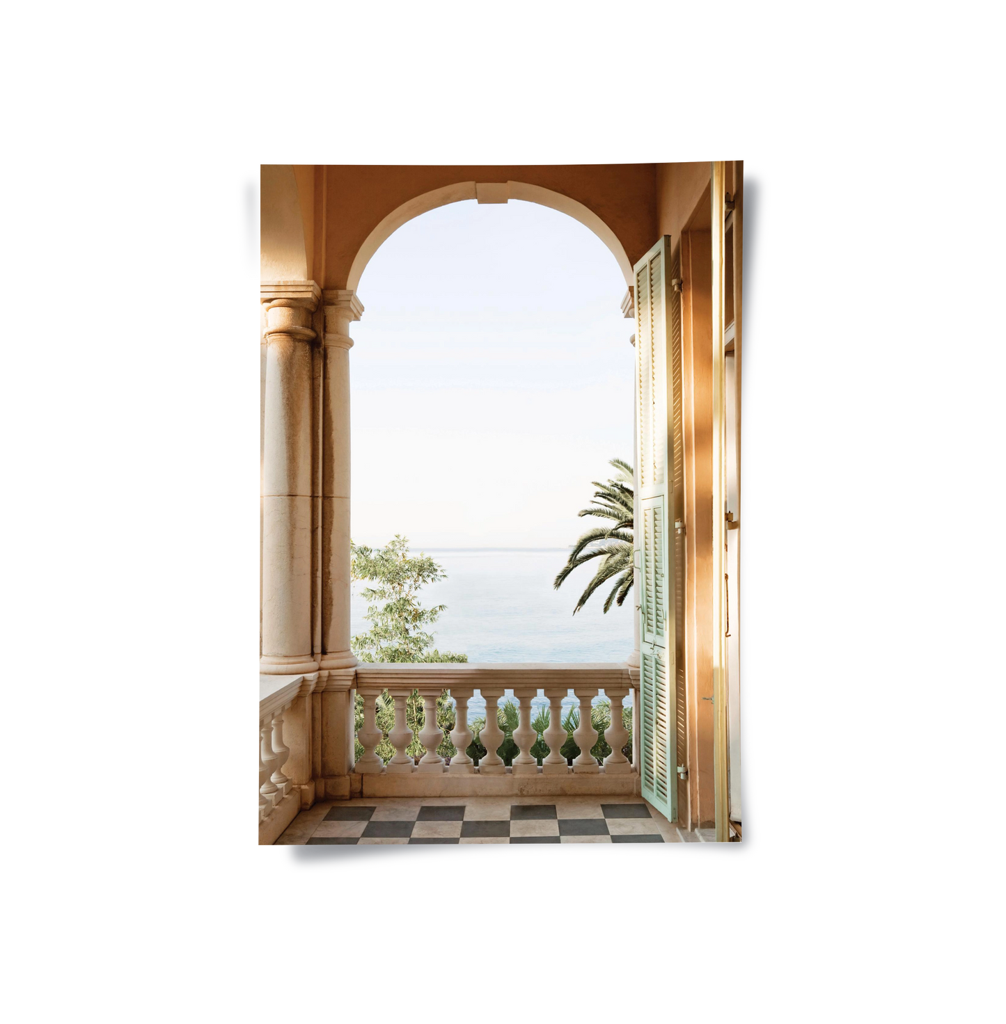 2Mediterranean Archway - Poster