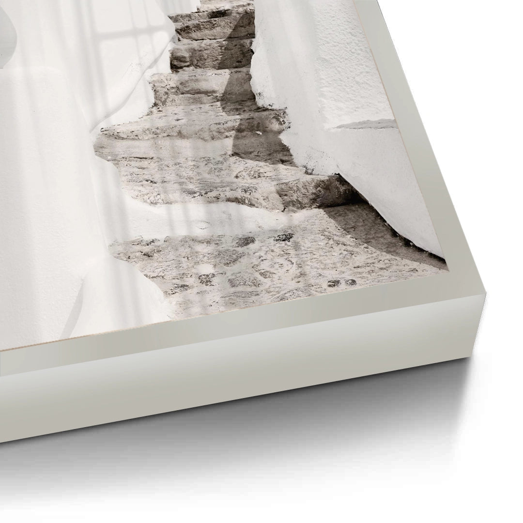 2Mediterranean White Alley - Fine Art