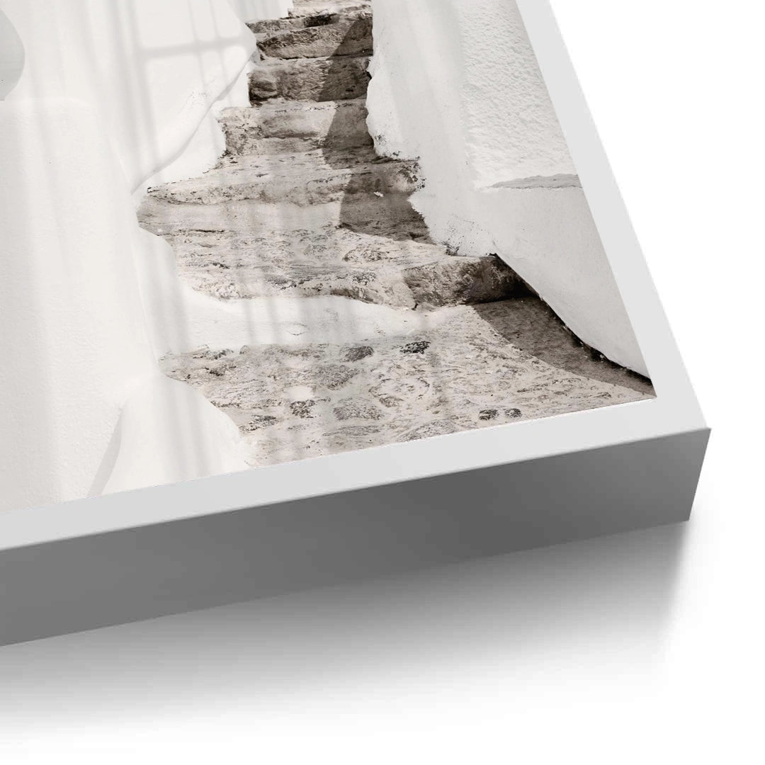 2Mediterranean White Alley - Fine Art