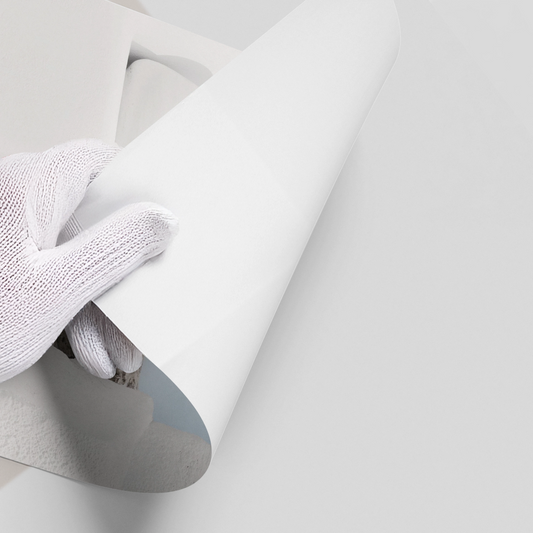 Mediterranean White Alley - Poster