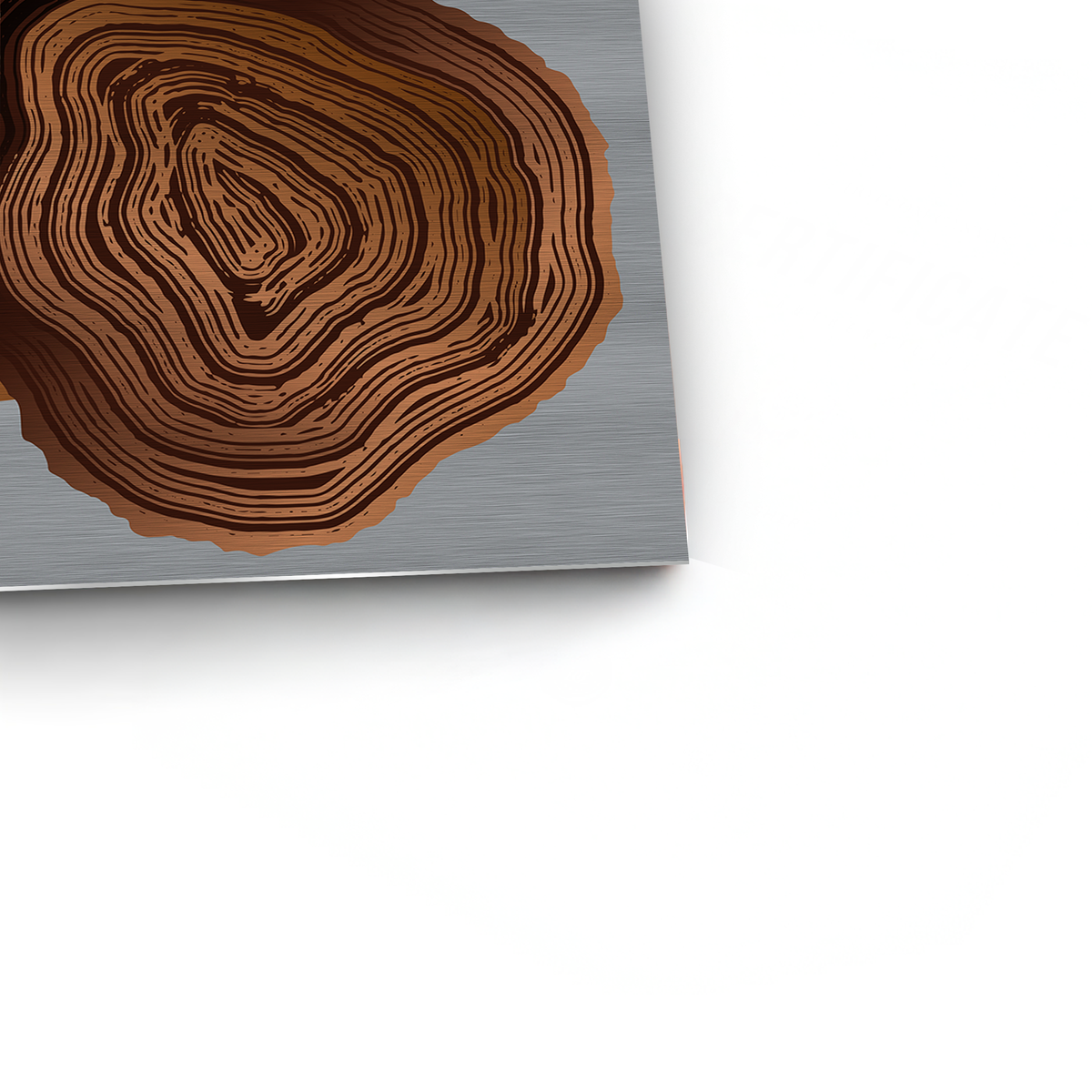 Heartwood - Metal - Jasmineart.ae