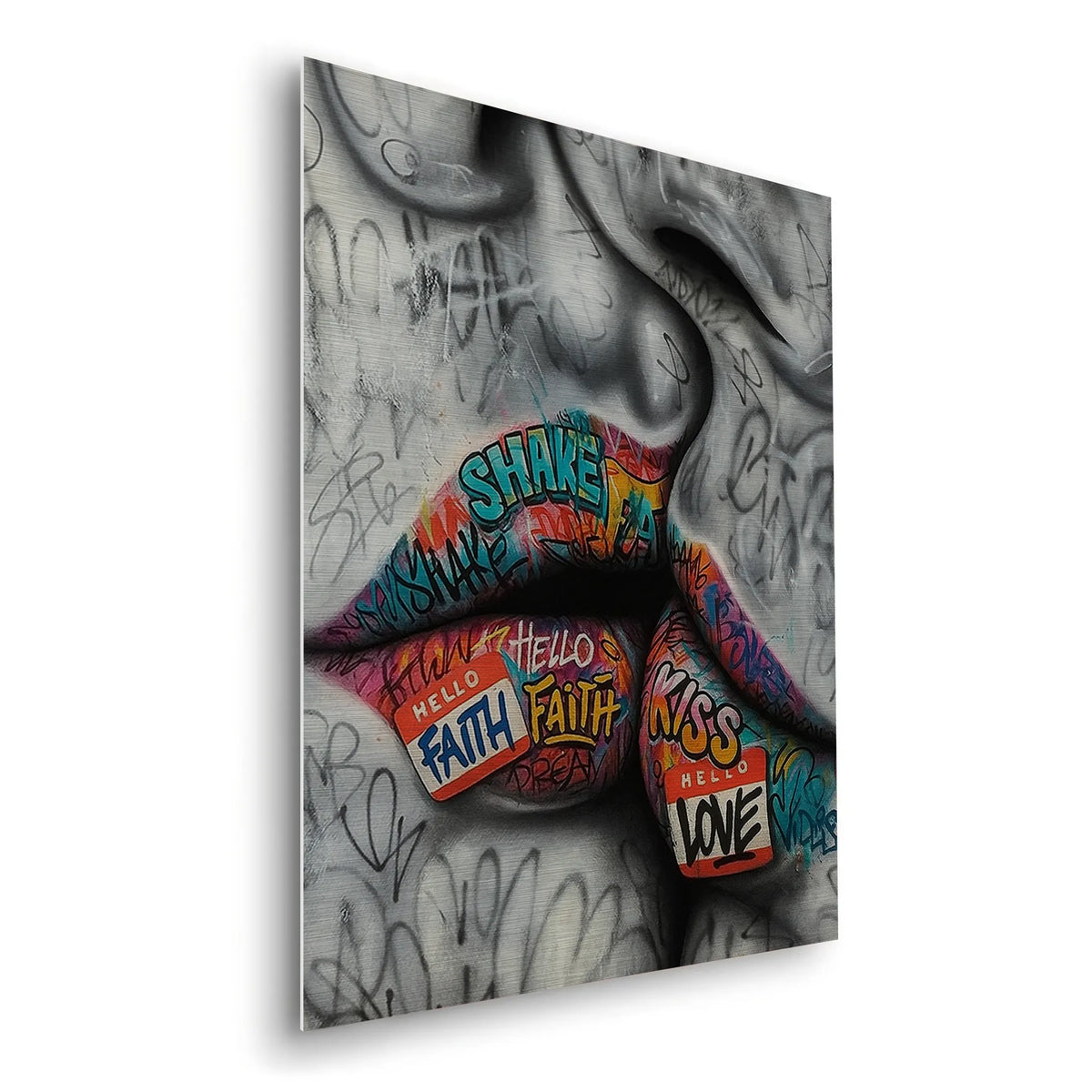 Kisses - Metal - Jasmineart.ae