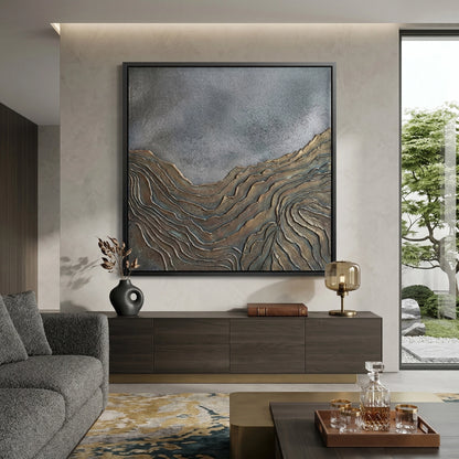 Metallic Ridge Textured #MET-RDG-01