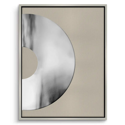 Metallic Split Circle Set of 2 - Canvas