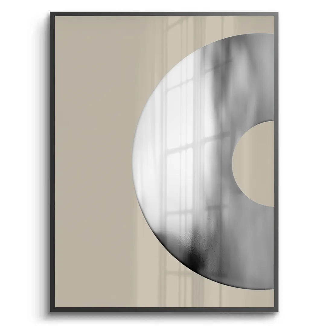 Metallic Split Circle Set of 2 - Fine Art - Jasmineart.ae