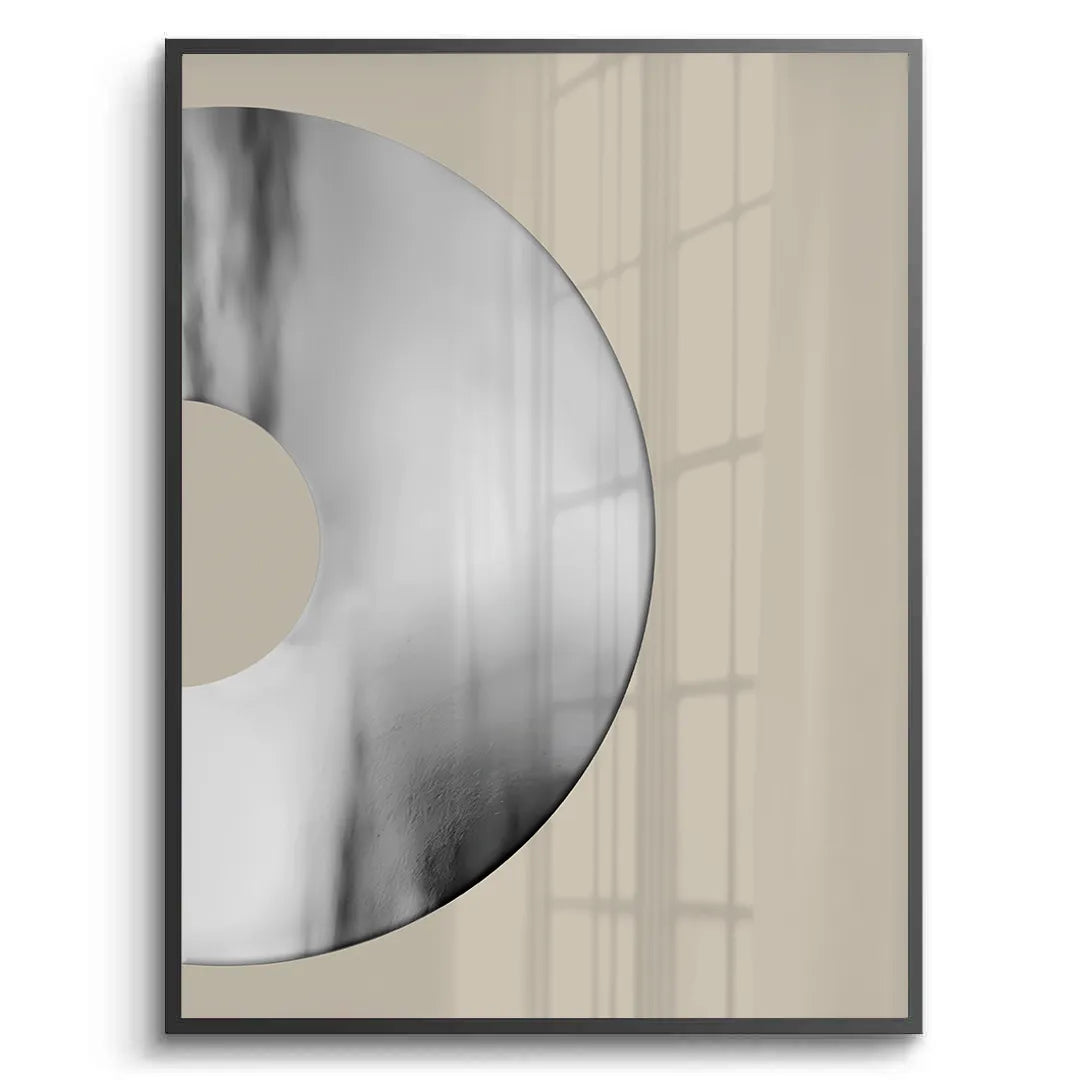 Metallic Split Circle Set of 2 - Fine Art - Jasmineart.ae