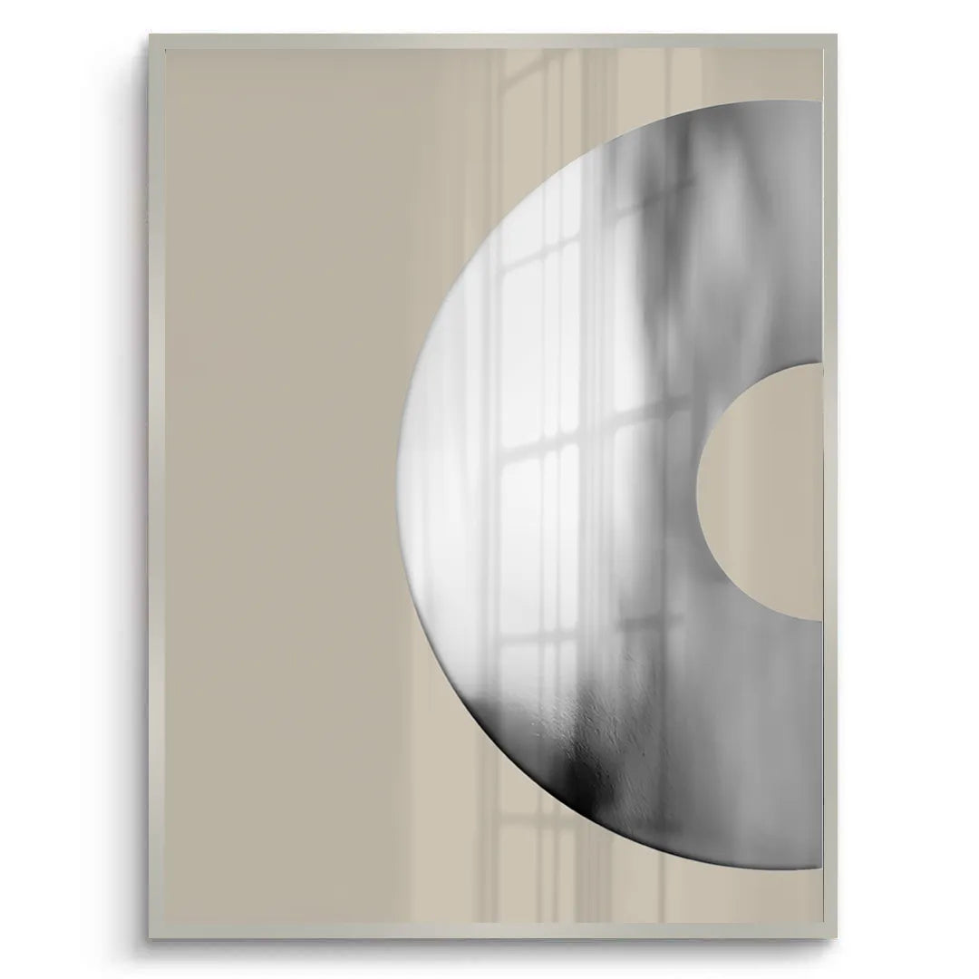 Metallic Split Circle Set of 2 - Fine Art - Jasmineart.ae