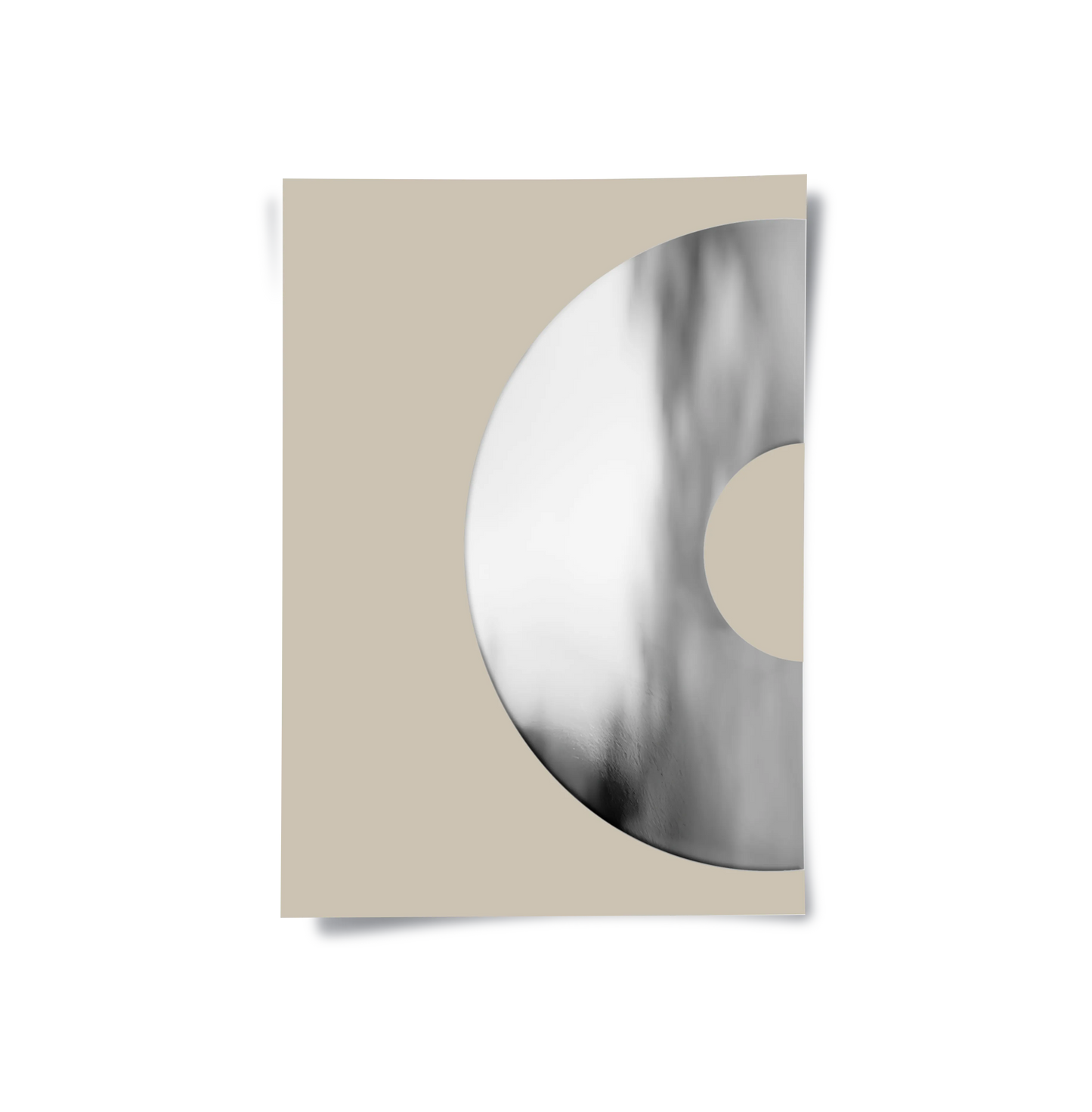 2Metallic Split Circle Set of 2 - Poster