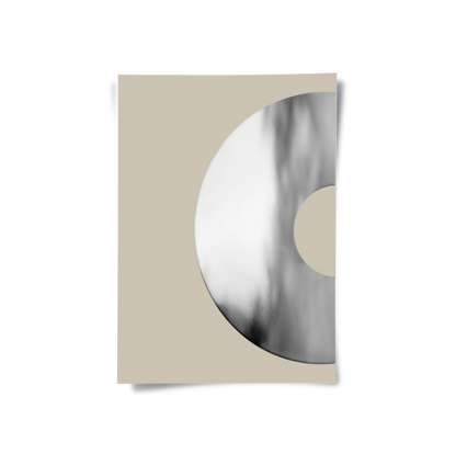 Metallic Split Circle Set of 2 - Poster