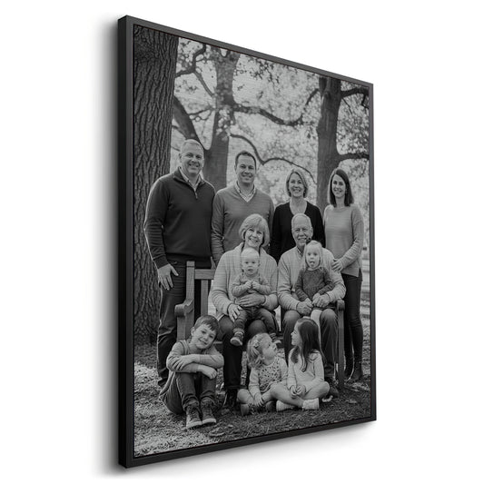 PRINT ON METAL WITH FRAME