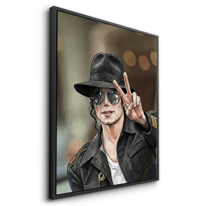 Michael Jackson Peace - Canvas