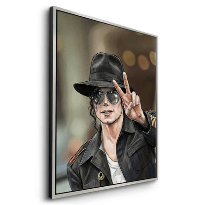 Michael Jackson Peace - Canvas