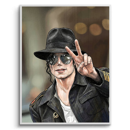 Michael Jackson Peace - Fine Art