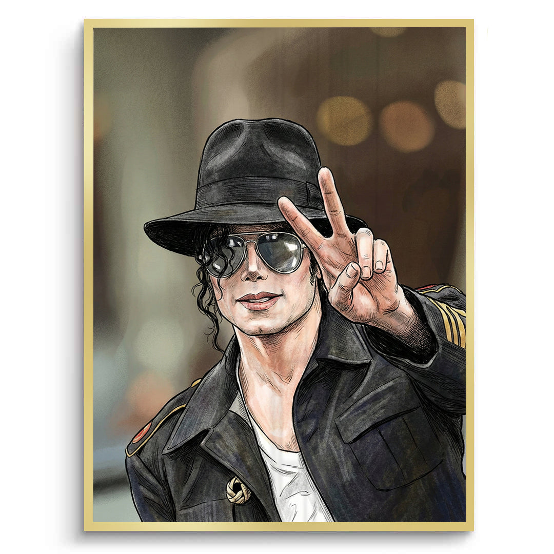 2Michael Jackson Peace - Fine Art