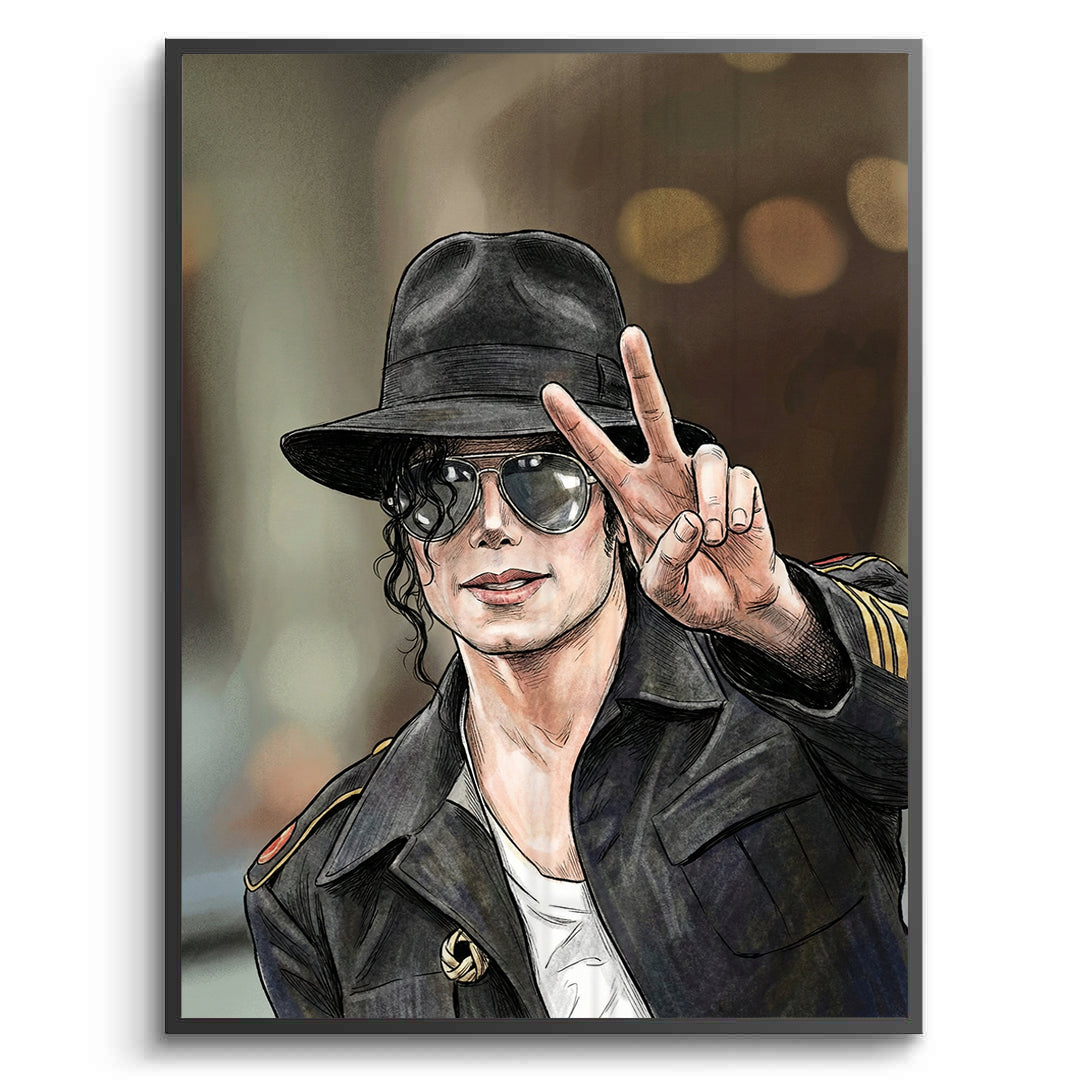 2Michael Jackson Peace - Fine Art
