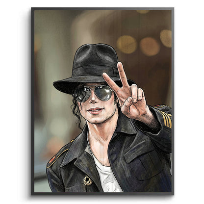 Michael Jackson Peace - Fine Art