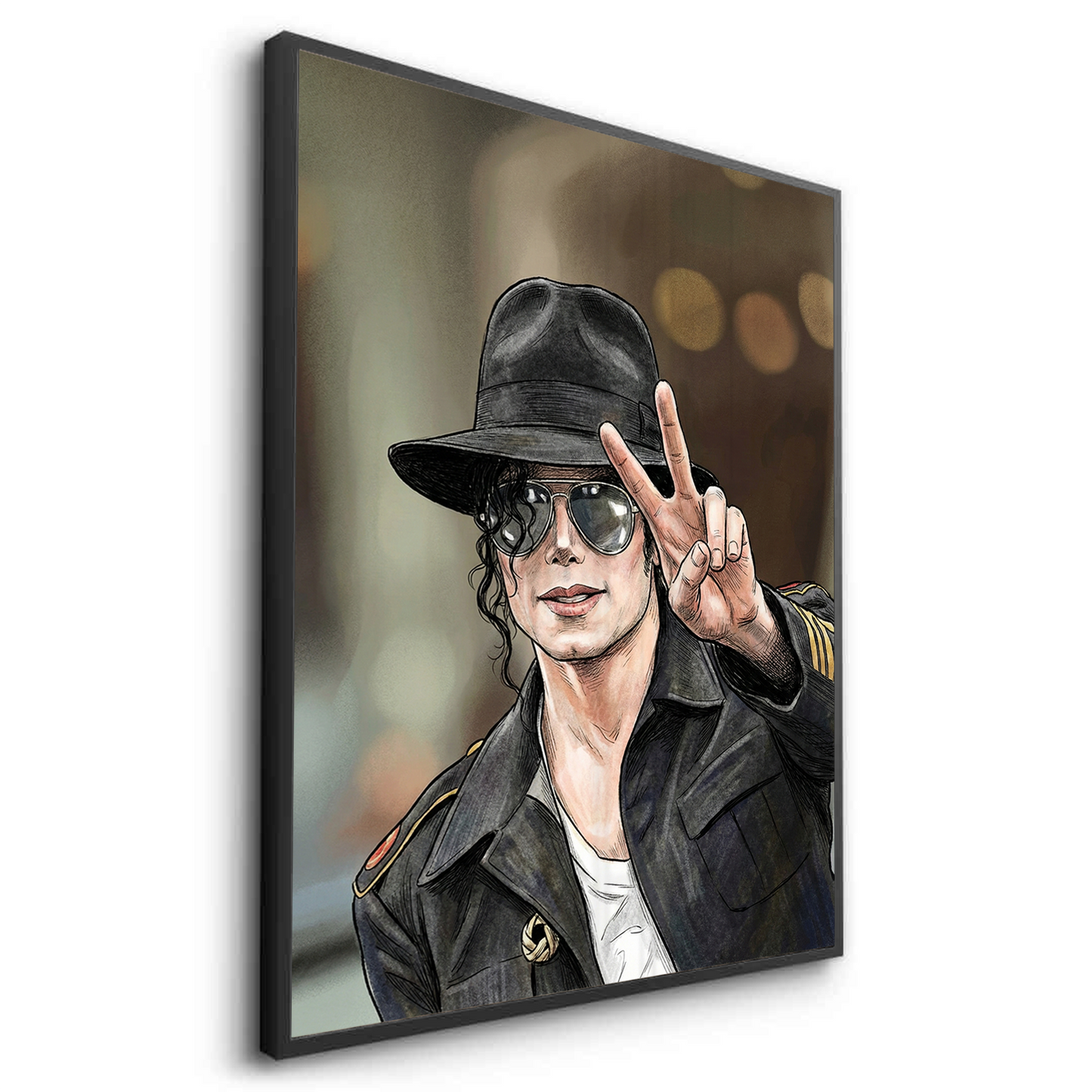 2Michael Jackson Peace - Fine Art