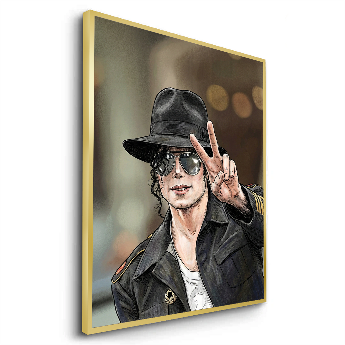 2Michael Jackson Peace - Fine Art