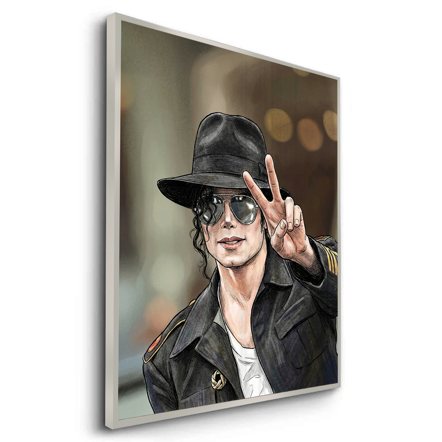 2Michael Jackson Peace - Fine Art