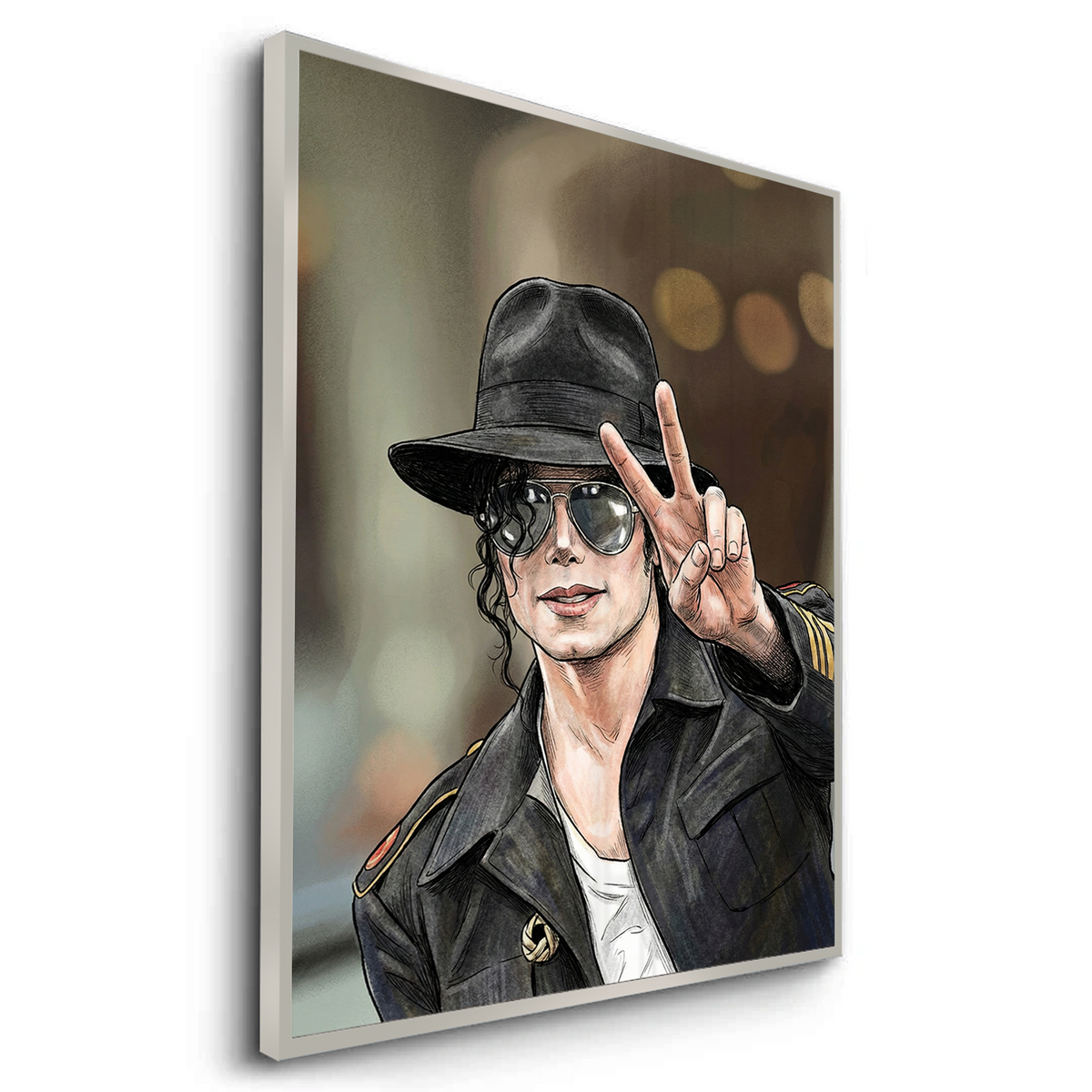 Michael Jackson Peace - Fine Art