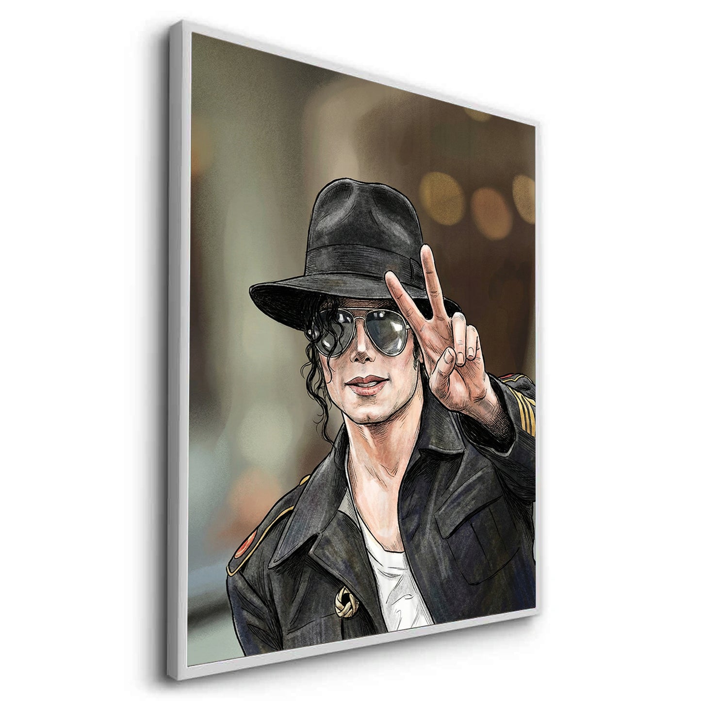 2Michael Jackson Peace - Fine Art