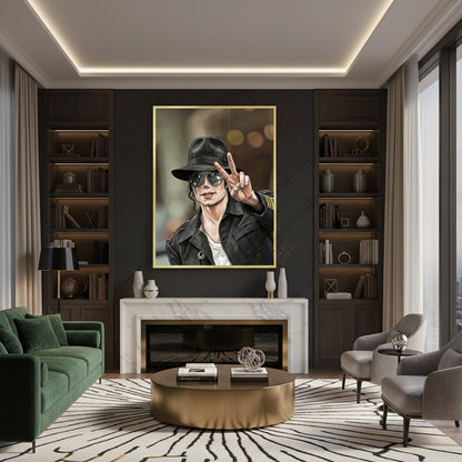 Michael Jackson Peace - Fine Art