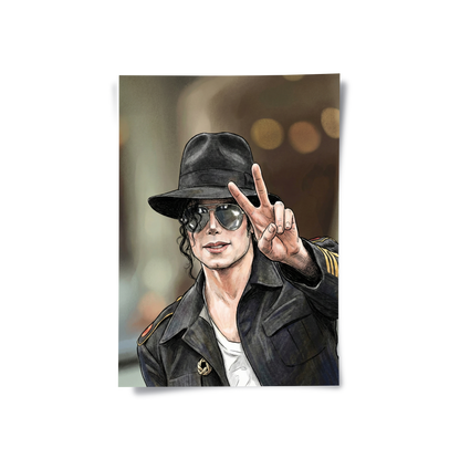 Michael Jackson Peace - Poster