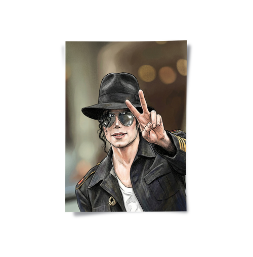 Michael Jackson Peace - Poster