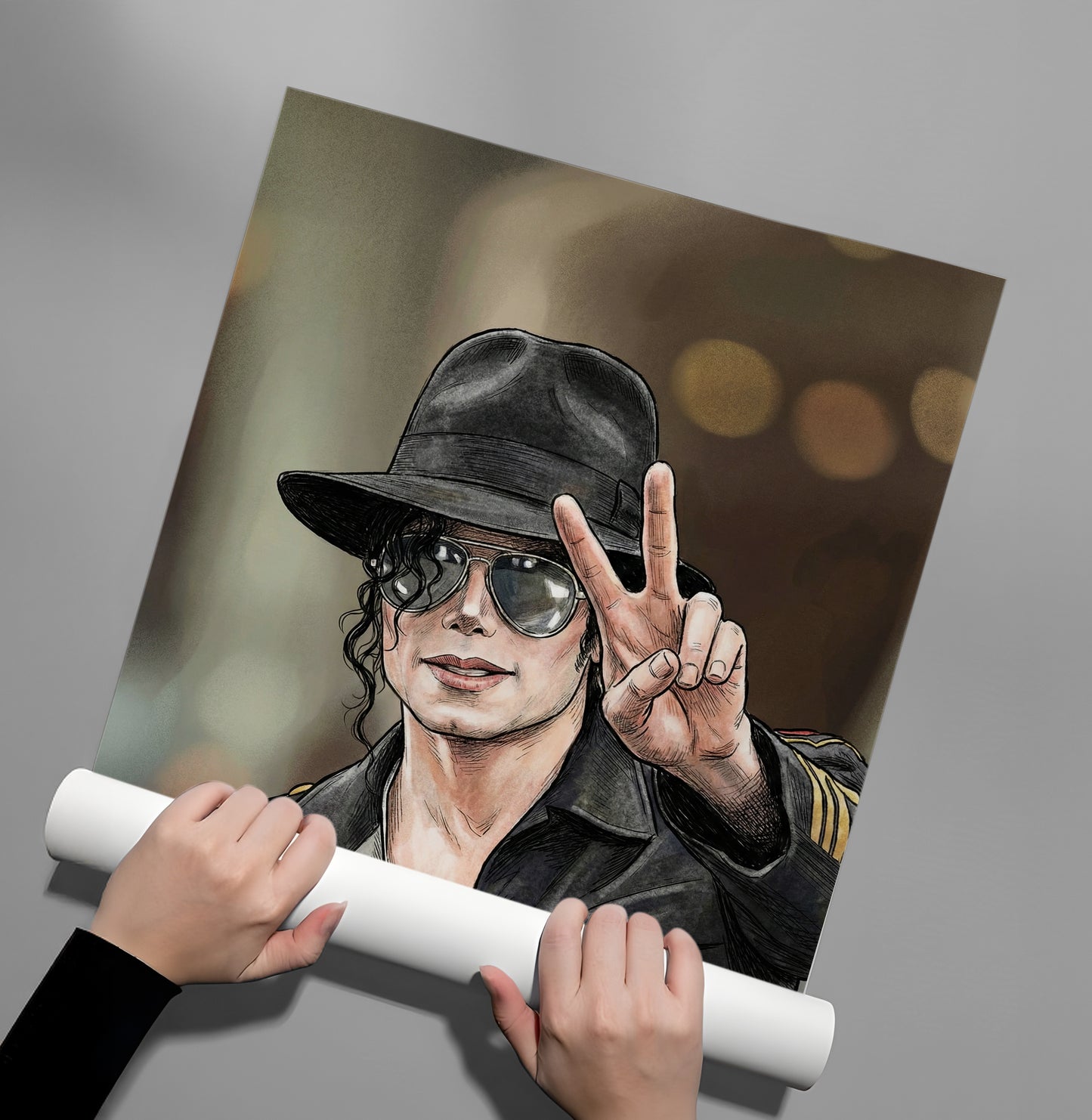 2Michael Jackson Peace - Poster